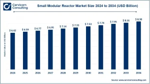 Read more about the article Small Modular Reactor Market Size, Growth & Company Profiles 2025–2034